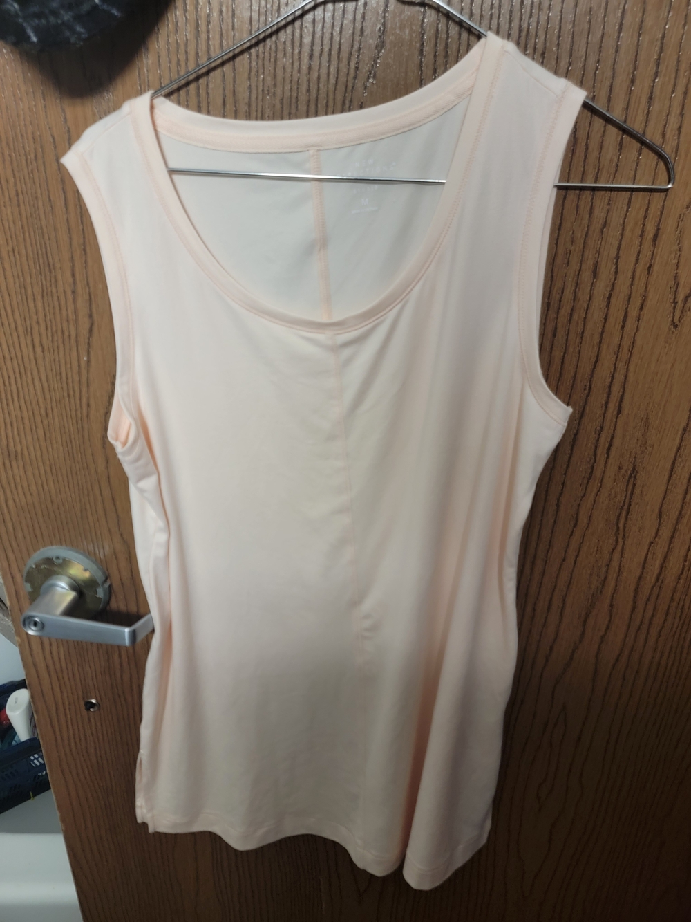new directions Peach Scoop Neck Sleeveless Tank